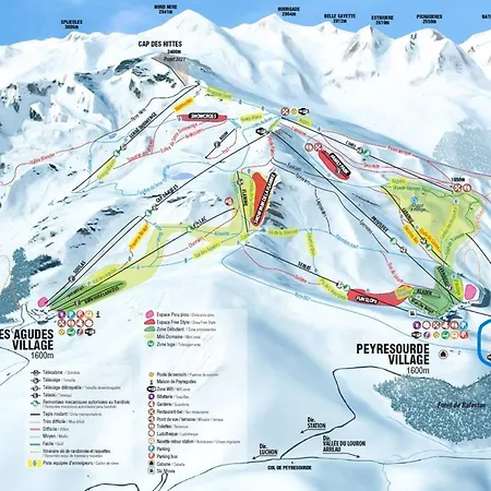 Grand A Peyragudes Pour 8 Personnes Avec Parking - Fr-1-695-84 * Gouaux-de-Larboust